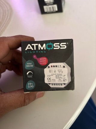 Regulador Atmoss 360W TRIAC RF 2.4 GHz