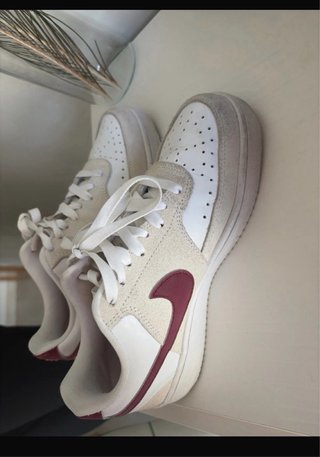 Nike Court Vision Low Rojo/Blanco