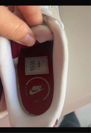 Nike Court Vision Low Rojo/Blanco