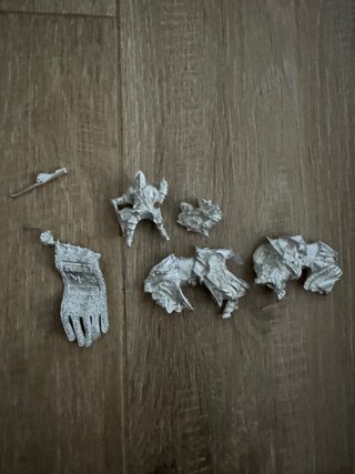 Figuras Caballero Gamezone Warhammer Metal