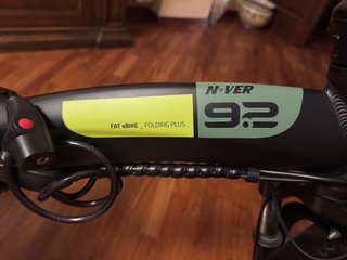 Fat bike elettrica pieghevole Velomarche NV 9.2