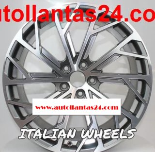 166 Juego 4 llantas audi varios tamaños r131187