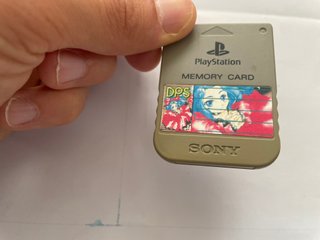 Sony Playstation 1 Ps1 Dengeki Memory Card Origina