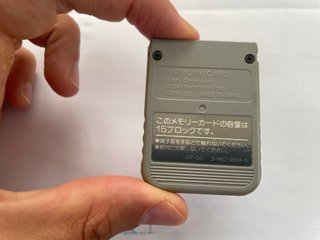 Sony Playstation 1 Ps1 Dengeki Memory Card Origina