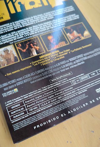 DVD El Expreso de Medianoche - Edición 30 Aniversa
