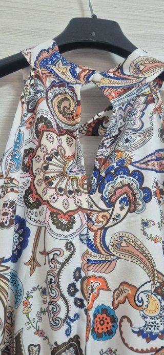 Abito lungo Shein fantasia paisley