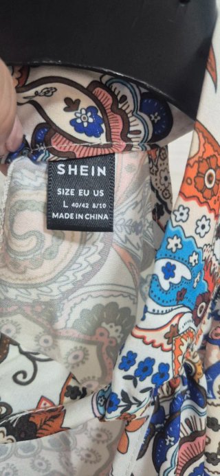 Abito lungo Shein fantasia paisley