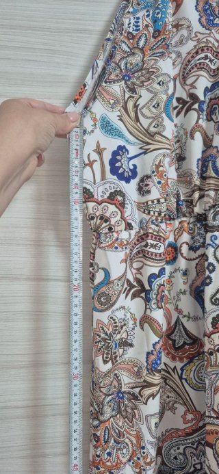 Abito lungo Shein fantasia paisley