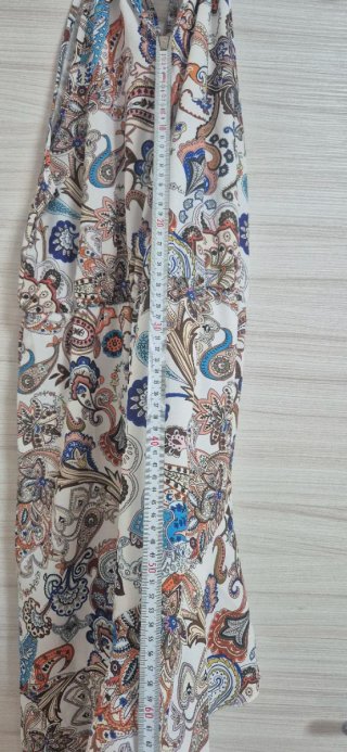 Abito lungo Shein fantasia paisley