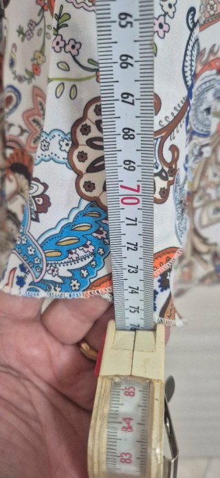 Abito lungo Shein fantasia paisley