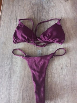 Bikini Morado Mujer