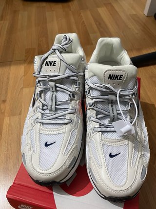 Nike P-6000 Blancas y Azules Hombre