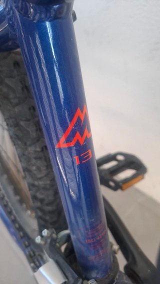 Bicicleta Monty KX8 Azul y Roja