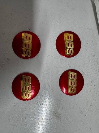 Pegatinas BBS 60mm Doradas