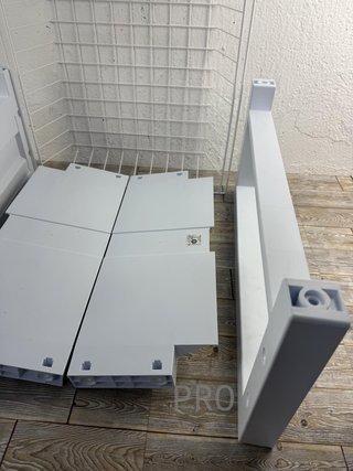 Base Elevadora Lavadora y Secadora Meliconi con Cesta Extraíble