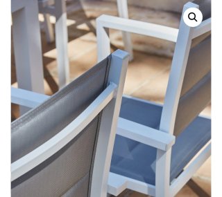 Conjunto Mesa y Sillas Tokyo Aluminio 4 per