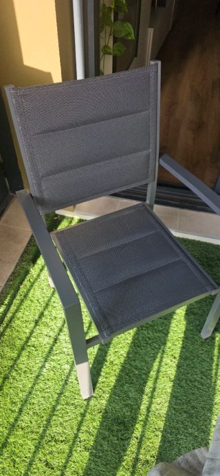 Conjunto Mesa y Sillas Tokyo Aluminio 4 per