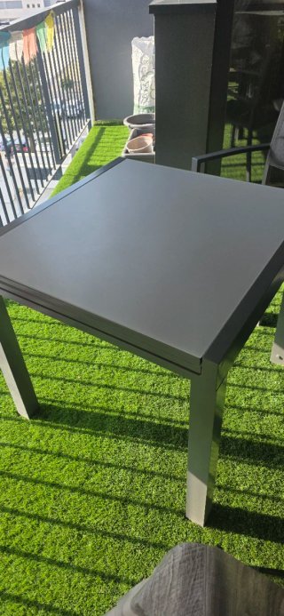 Conjunto Mesa y Sillas Tokyo Aluminio 4 per