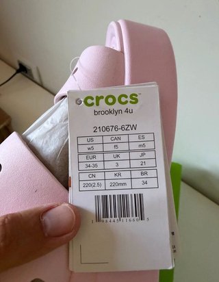 Crocs Brooklyn Sandali Donna Taglia 34-35 Nuovi