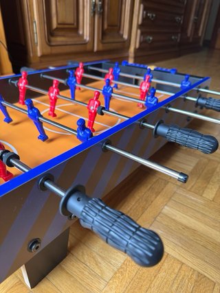 Mini futbolín de mesa