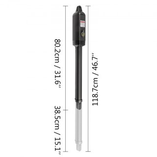 Apertura Automática de Puertas de Oscilación Doble Operador de Puerta de Garaje 457mm