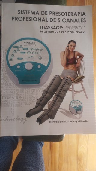 Equipo Presoterapia Profesional Massage Energy