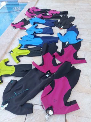 Trajes de neopreno cortos