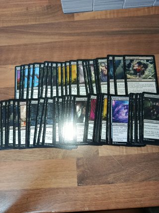 Lote Cartas Magic 100 Sin Repetir Negras MTG EDH