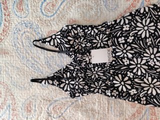Vestido corto estampado floral