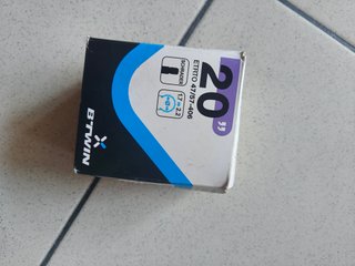 Cámara de bicicleta B'Twin 20" Schrader