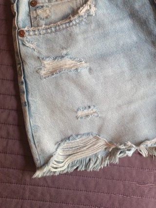 Shorts vaqueros Zara Talla 42