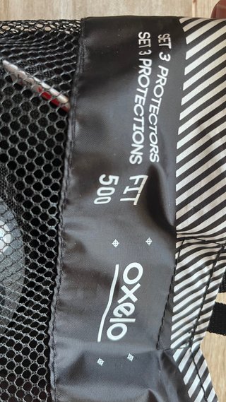 Set 3 protectores Oxelo Talla M