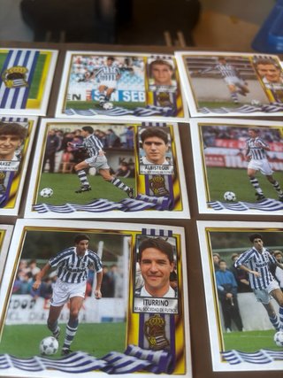 20 Cromos Real Sociedad Ed. Este 95-96