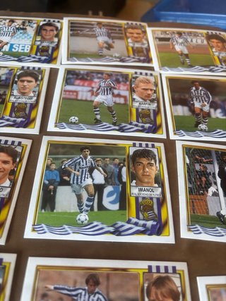 20 Cromos Real Sociedad Ed. Este 95-96