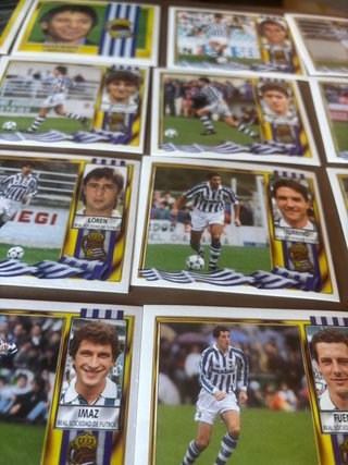 20 Cromos Real Sociedad Ed. Este 95-96