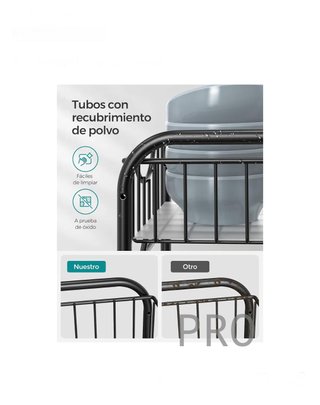 Organizador de cocina, estante extraíble de 2 niveles