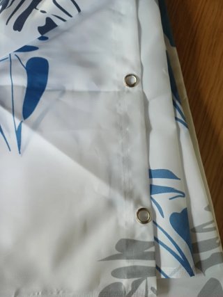 2 Cortinas de baño con diseño náutico nuevas