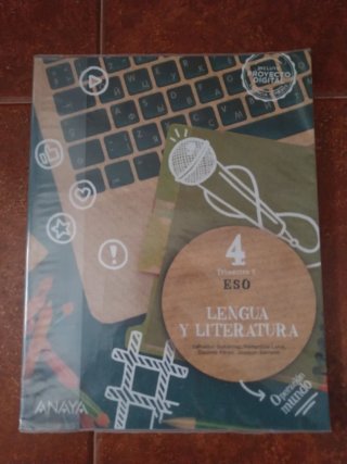 Libros de lenguaje  y literatura de 4° eso