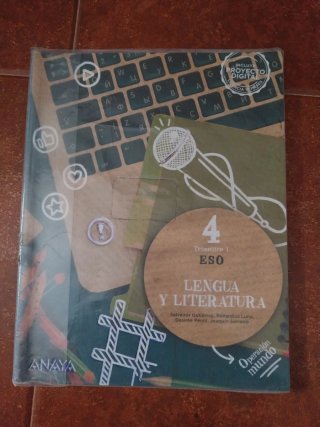 Libros de lenguaje  y literatura de 4° eso