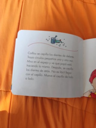 Caillou. Puedo lavarme los dientes