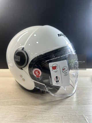 NOLAN  casco  N21 Visor 06 Classic 305 S, Color Blanco