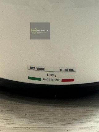 NOLAN  casco  N21 Visor 06 Classic 305 S, Color Blanco