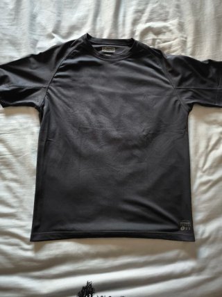Camiseta Quechua Hombre Gris Manga Corta