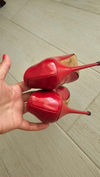 Zapatos Jimmy Choo Rojos Talla 38