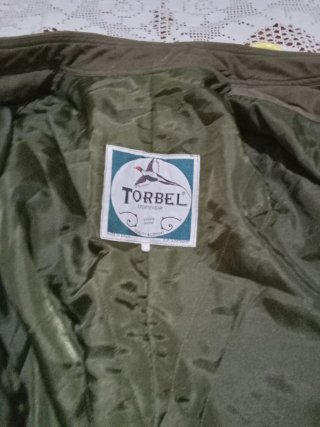 Gabardina hombre verde