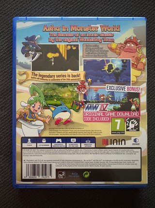 PS4 Wonder Boy Asha in Monster World + Juego Extra