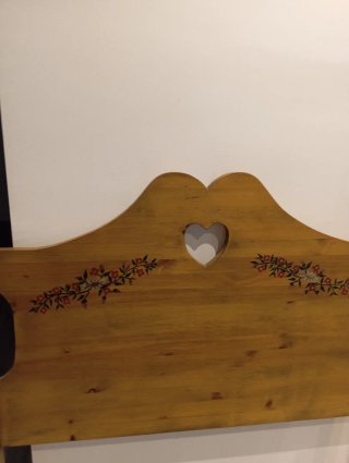 Cabecero de madera 90cm