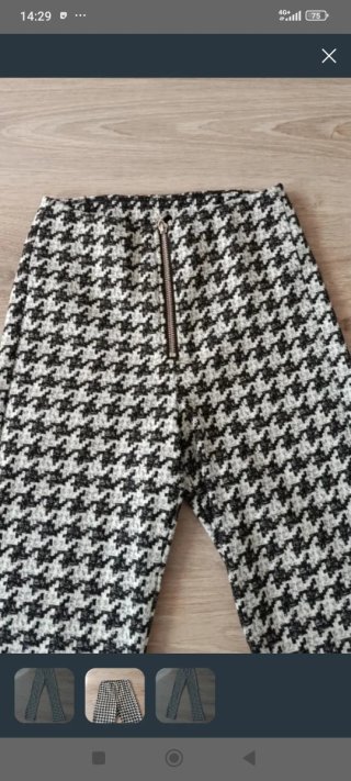 Pantalones Calzedonia pata de gallo