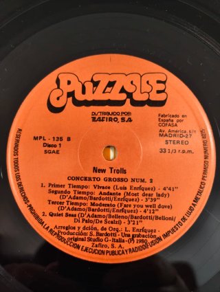 New Trolls - Puzzle LP Vinilo doble