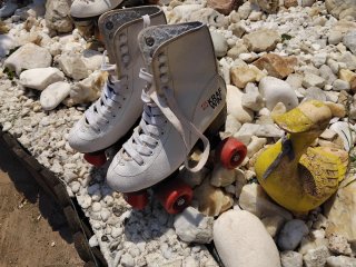 Patines blancos talla 35
